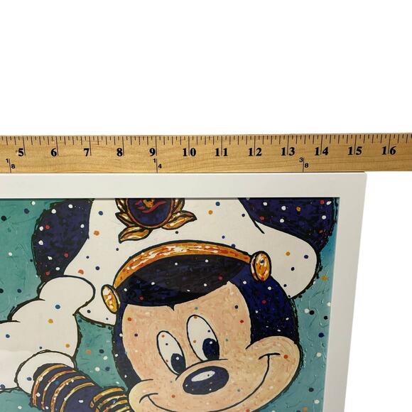 Disney Cruise Line Captain Mickey DVC Exclusive Framed Print - Picture 2 of 4